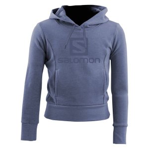 Salomon Girls' Be Still Pullover - Blue