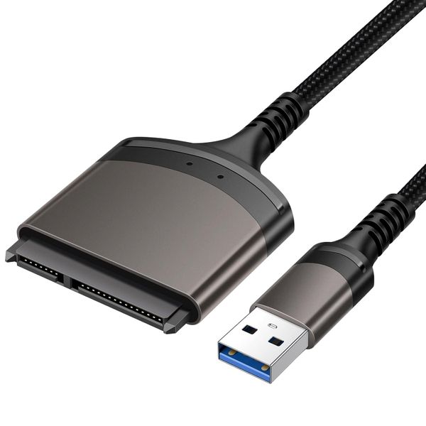 Hexchasty Sata To Usb Adapter Cable, Usb 3.0 To Sata Iii Hard Drive Adapter