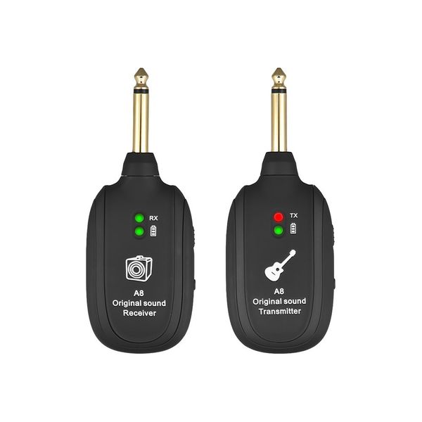 Guitar Wireless System 20Hz-20KHz Acoustic Transmission Rechargeable Transm