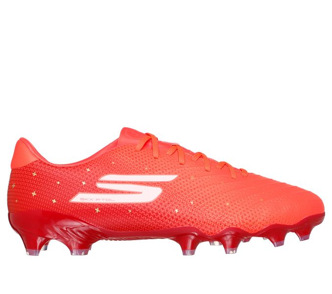 SKECHERS Men's Skechers Gold Firm Ground Soccer Boots - Coral