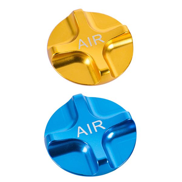 Bike Air Valve Caps Bike Suspension Bicycle Front Fork Parts Blue