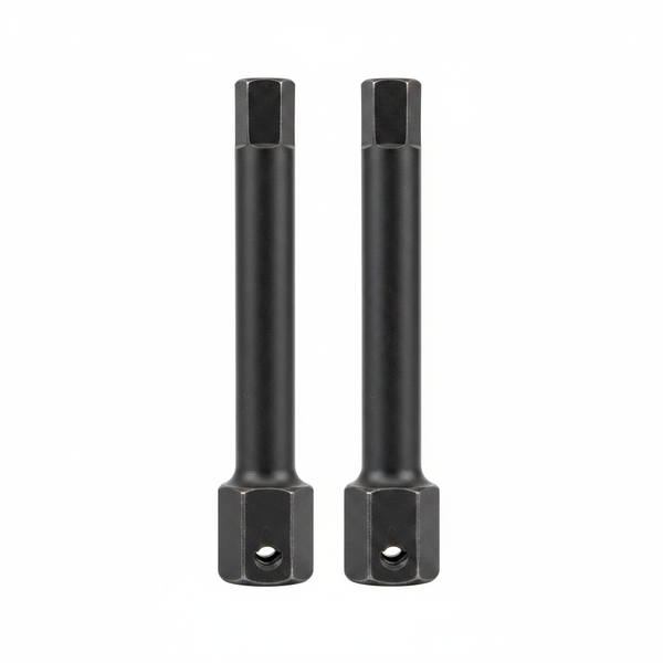 Force 330mm 3/4-inch Drive Impact Extension for Heavy-Duty Tools - 2 Pack