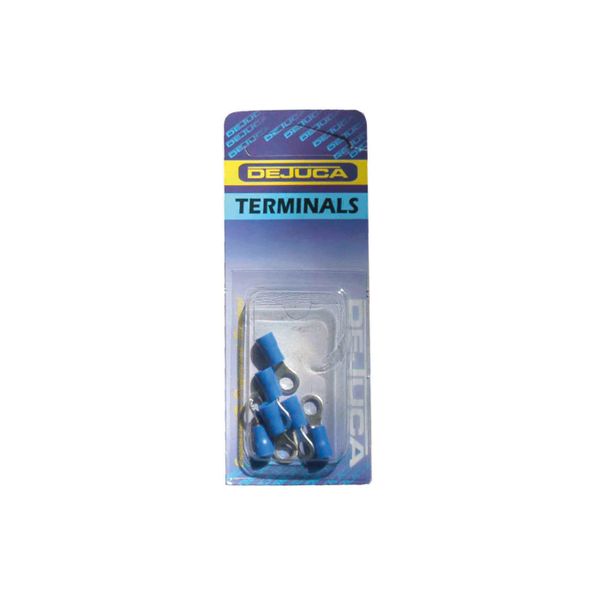 Dejuca - Terminal - 6 Piece - Ring - Blue - 6mm - 3 Pack