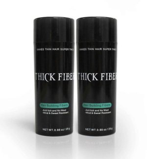 Thick Fiber Hair Building Fibers - Value Pack (Dark Brown)