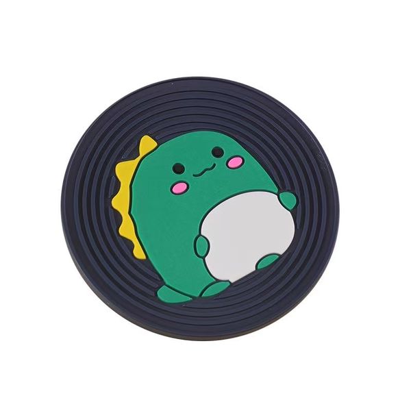 Cute Dinosaur Silicone Coaster