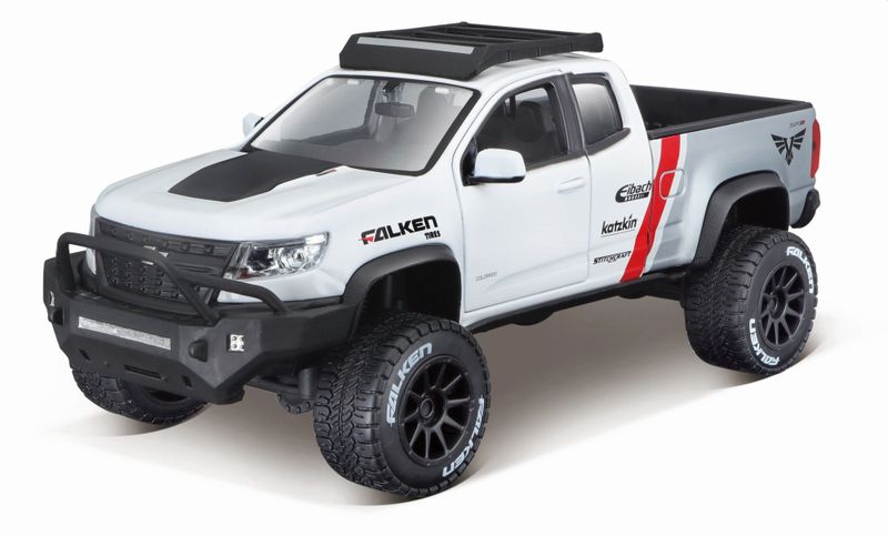 Maisto 1/27 Chevrolet Colorado ZR2 2017 DESIGN - White