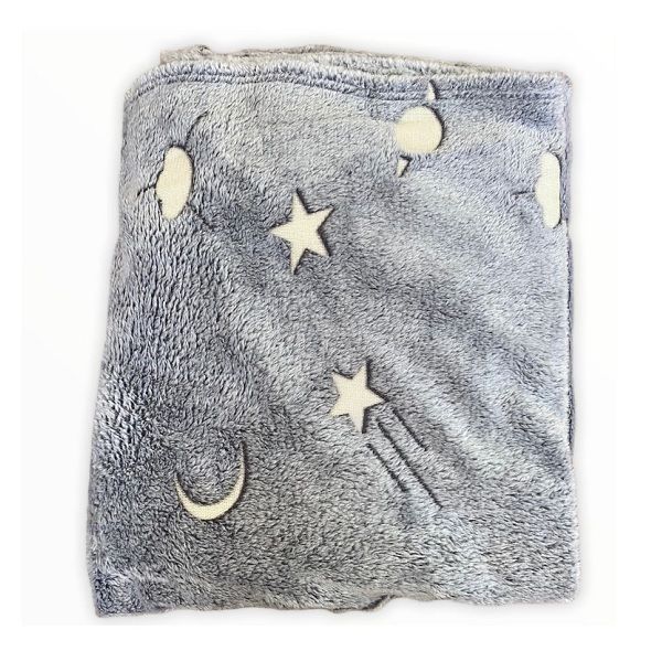 Glow in the Dark Kid's Blanket - Luminous Blanket