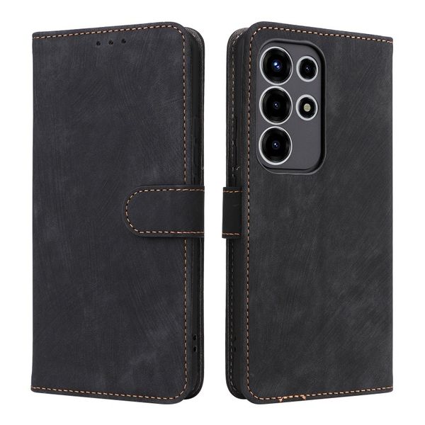 Flip Cases Compatible With Itel S26 Ultra Shockproof Leather Cover