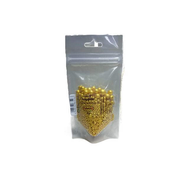 Barco Gold Nuggets Sprinkles - 1 x 50g
