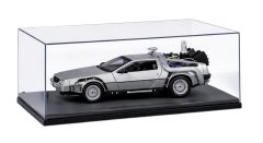 Back to the Future DeLorean 1:24 Die-Cast Model with Display Case