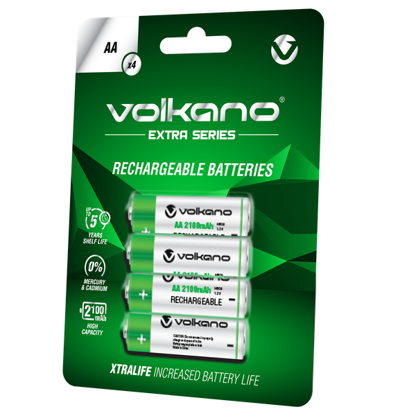 Volkano Extra series Rechargeable Batteries AA