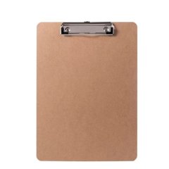 Paper Holder A4 Wooden Clipboard For Documents With Hanging Hook