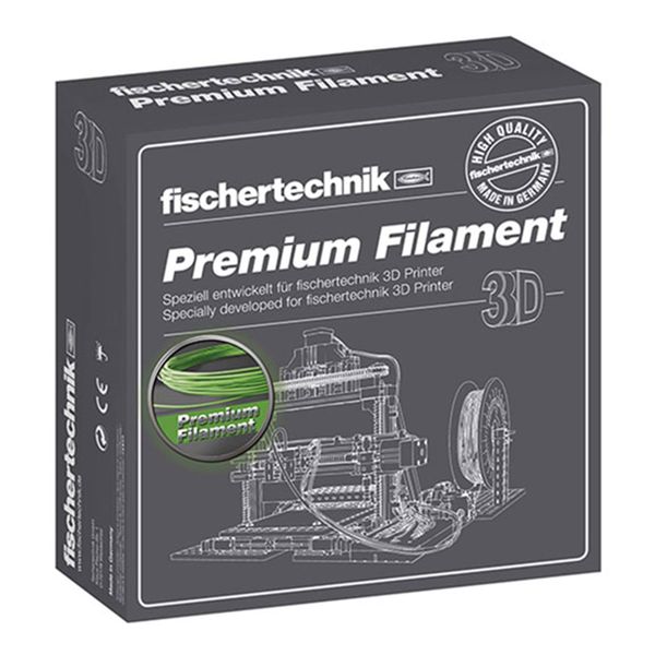 Fischertechnik 3D Printer Refill - Green - 500g