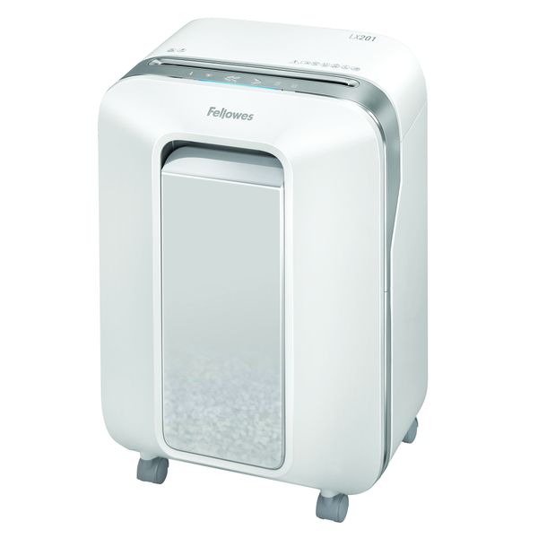 Fellowes Powershred LX201 12 Sheet Micro Cut Jam Proof Paper Shredder