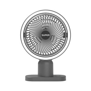 SuperBreeze 120 USB Rechargeable Desk Fan