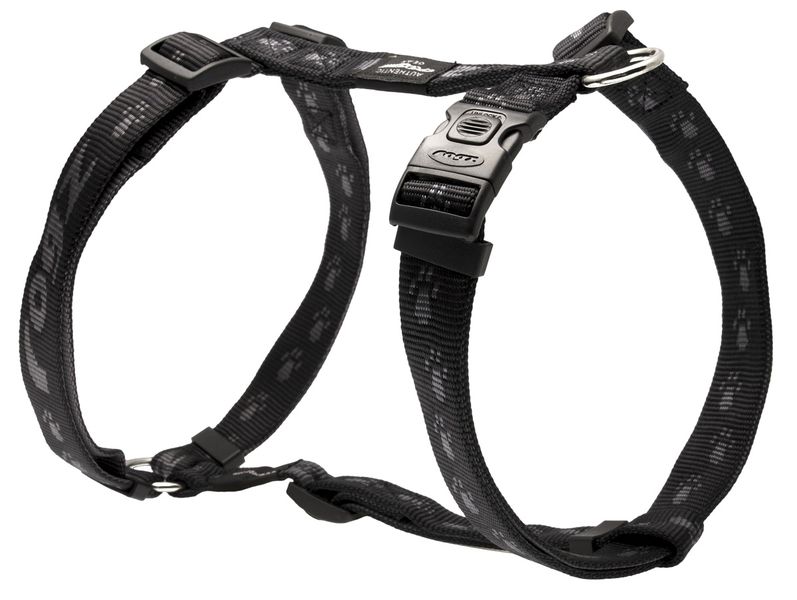 Rogz - Alpinist 25mm Dog H-Harness - Black