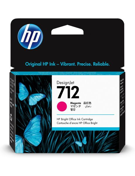 Hp 712 29ml Magenta Designjet Ink Cartridge