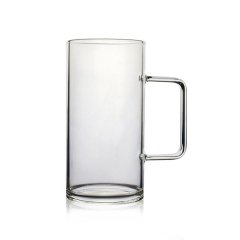 700ml Coffee Cup Manually Heat Resistance Transparent Glass Coffee Cup Tea