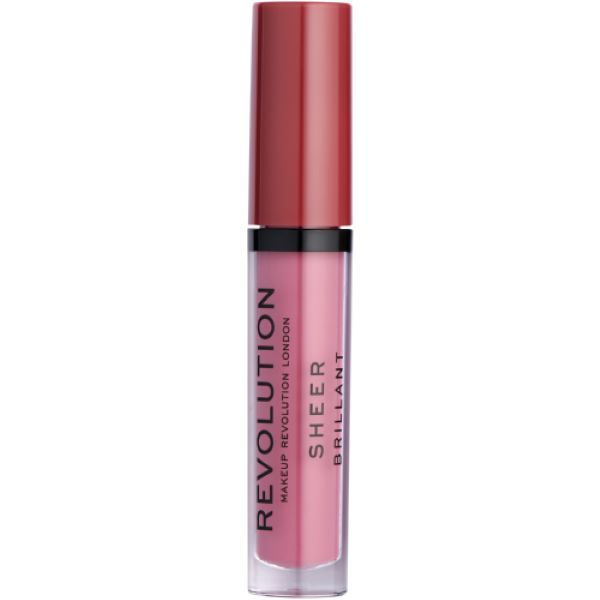 Revolution Sheer Brilliant Lip Lipgloss 115 Poise 3ml