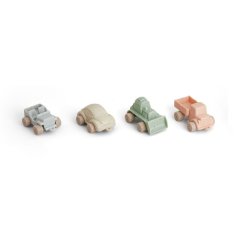 Viking Toys Eco-Friendly 9cm Vehicles - Four-Pack - Hearts Collection
