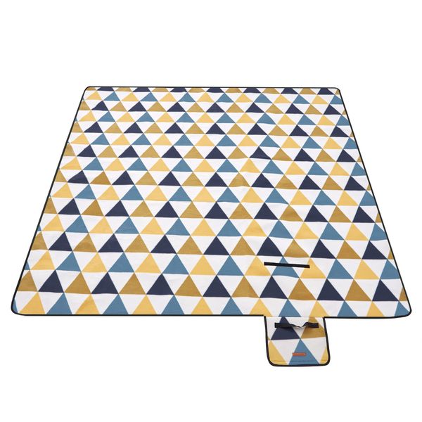 Picnic Blanket,Large Mat with Waterproof Backing Multiple Sizes