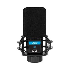 Hybrid C3 - Studio Condenser Microphone With Shock Mount &amp; Windshield