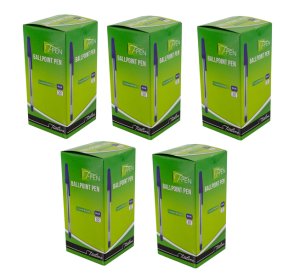 Treeline T Pens Blue - Pack of 5 Boxes