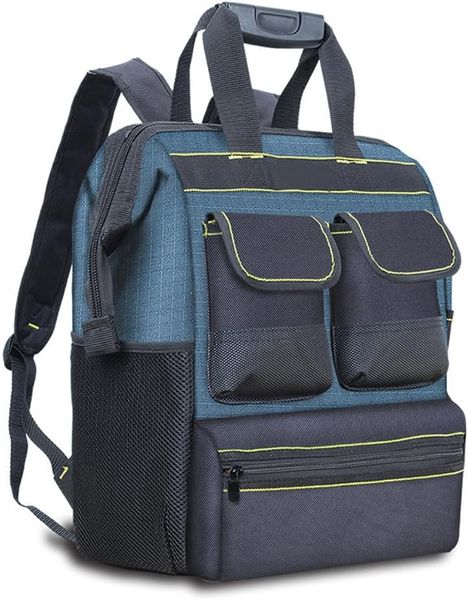 Large Capacity Backpack Renovation Tool Pouch Electrician Tool Storage