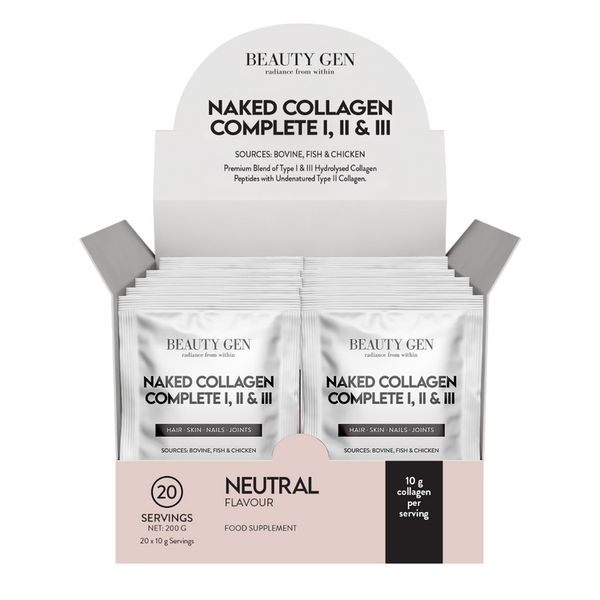 Naked Collagen Complete I, II &amp; III Box of Sachets