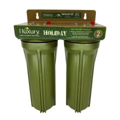 Little Luxury 2-Stage Holiday Outdoor Water Filter System