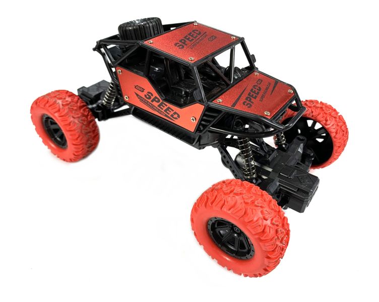 1/18 R/C 4WD Metal Body Mini Crawler with battery and USB charger - Red