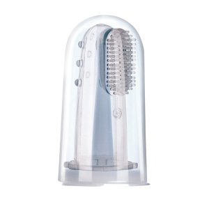 Canpol babies Silicone Toothbrush for Gums and Teeth with Case