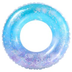 Olive Tree-Inflatable Swim Ring Tube Water Floaty Glitter Star Toy