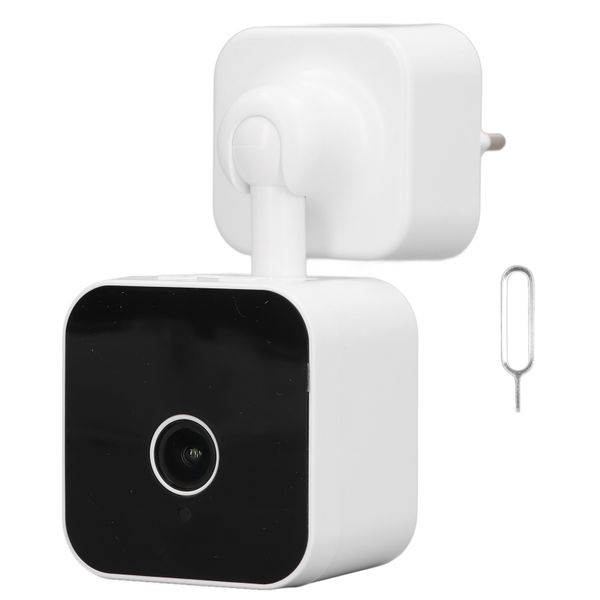 2MP LED Clock Security Camera 1080P AI Motion Detection 2-Way Talk