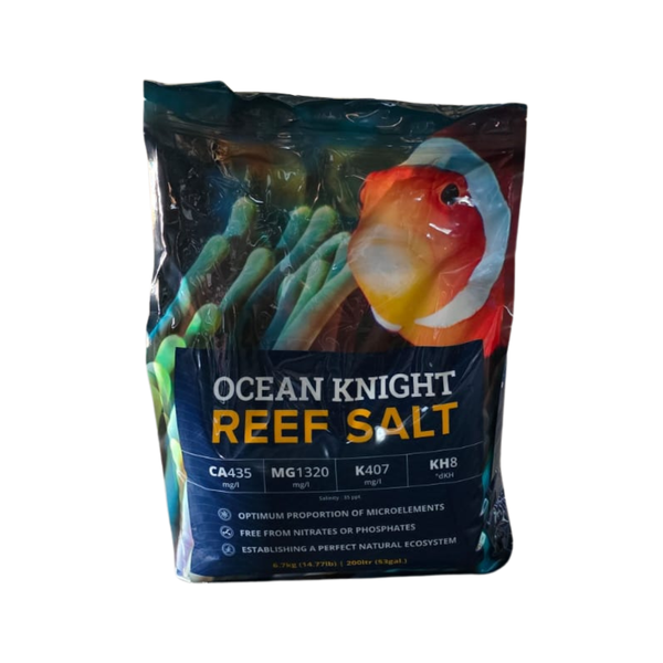 Ocean Knight Reef Salt - Premium Marine Aquarium Salt - 6.7Kg Bag