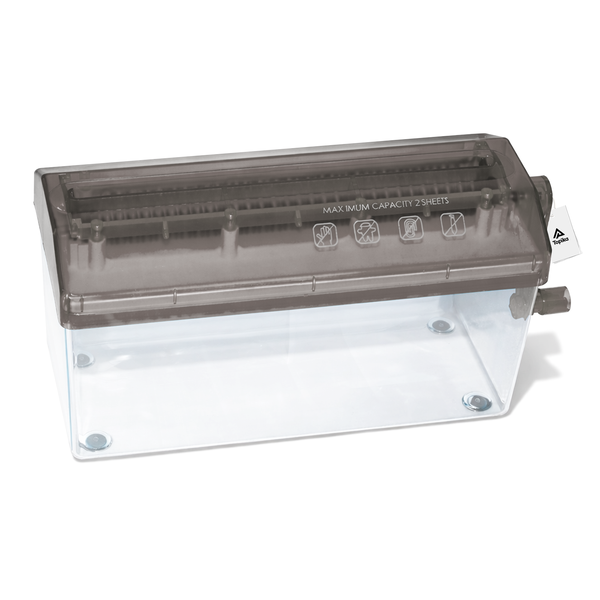 Topika A4 Manual Paper Shredder Small Desktop Shredder Paper Shredder Home