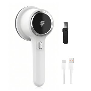 AICOM- Portable Rechargeable Lint Remover With LED Display