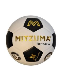 Mitzuma Red Classic Moulded Soccer Ball- Size 5