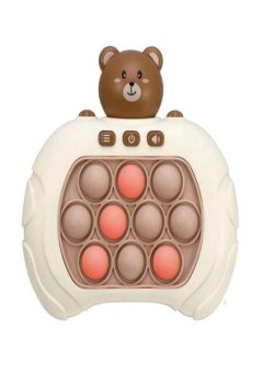 Quick Push Pop fidget Game Console - Bear