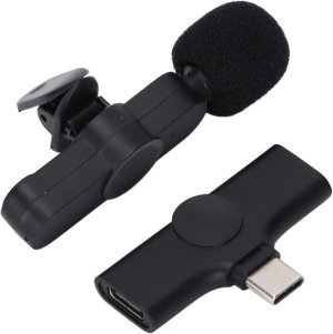 Wireless Lavalier Microphone for Vlog Video/Voice Recording - Auto Sync