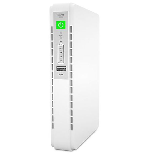 12000mAh Mini DC UPS White Q-UP1000
