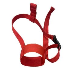 Anti-break free dog mouth cover with collar S