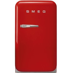 Smeg 40cm Fiery Red Retro Mini-Cooler (Right Hinge) - FAB5RRD