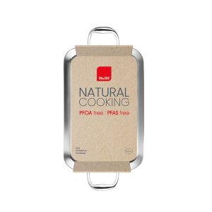Ibili Triply Natural Flat Grill Pan - 38 x 25 cm
