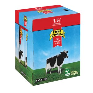 First Choice Full Cream Milk (6lt)