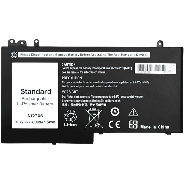 Battery for Dell Latitude E5250, E5270, E5570, E5470, M3510 ( NGGX5,JY8D6 )