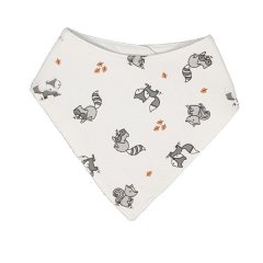 little acorn - Woodland Animals Waterproof Bandana Dribble Bib