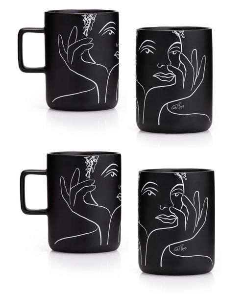 Carrol Boyes Mug Set of 4 - Radiant