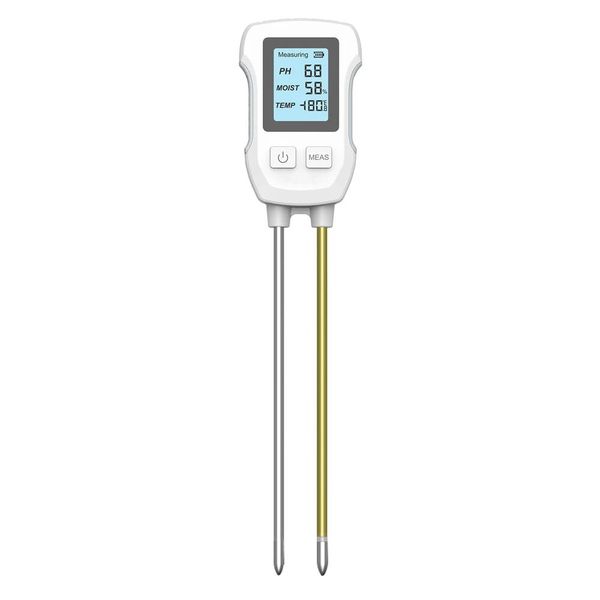 Three In One Digital LCD Soil Meter pH/Moisture/Temperature Soil Tester