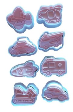 Transport Stamp and Cut set
